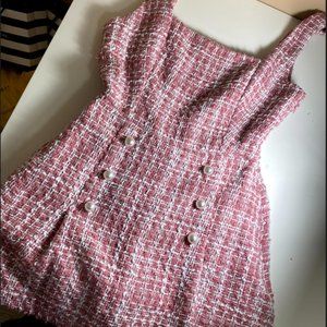 tweed jumpsuit. forever 21. size S